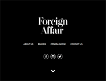 Tablet Screenshot of foreignaffair.ca